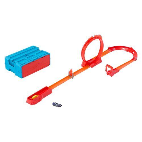 HOT WHEELS Track Builder box espansione Fuoco Playset Mattel HMC04