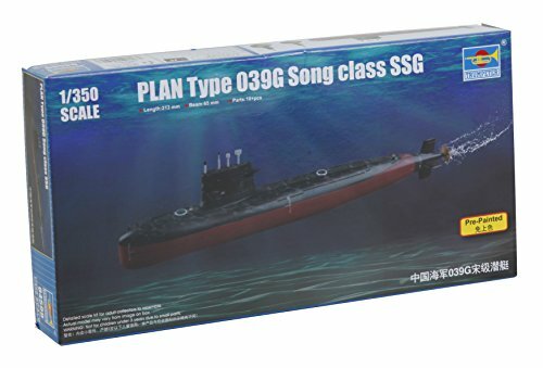 Type 039g Song Class Ssg Submarine 1:350 Plastic Model Kit TRUMPETER