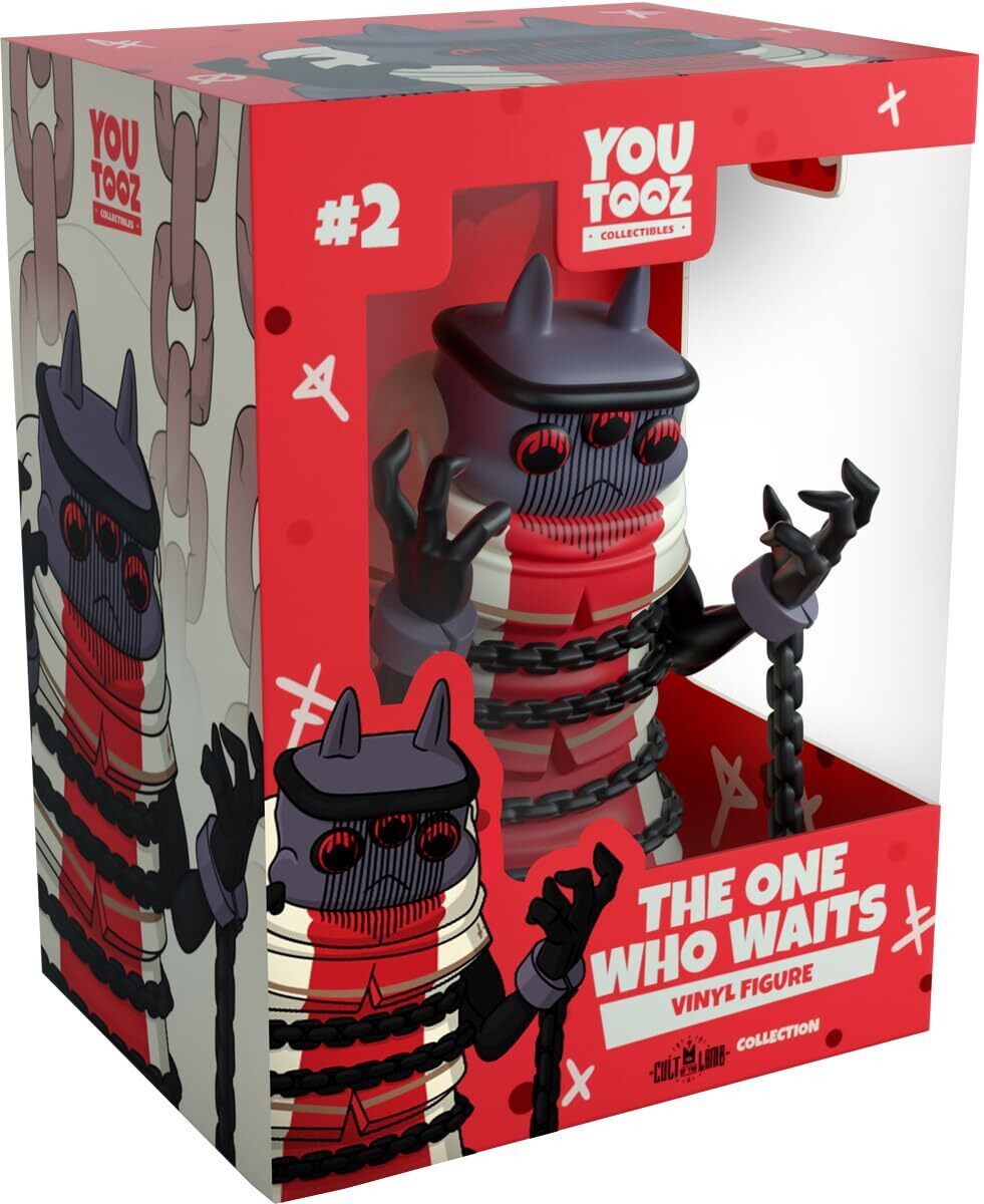 Youtooz Cult of The Lamb The One Who Waits 4.4", The One Who Waits Vinyl Figure,