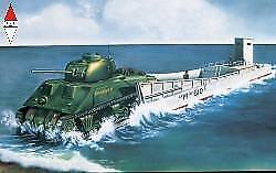AIRFIX 1/76 VINTAGE CLASSIC: LCM3 E SHERMAN TANK