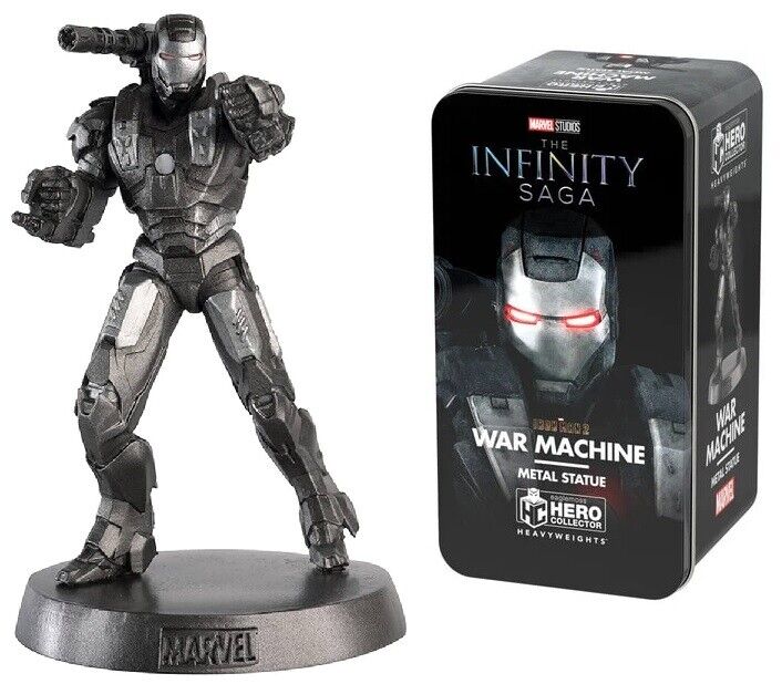 Marvel Heavyweights War Machine Infinity Saga Statuetta Metallo in Tin Box