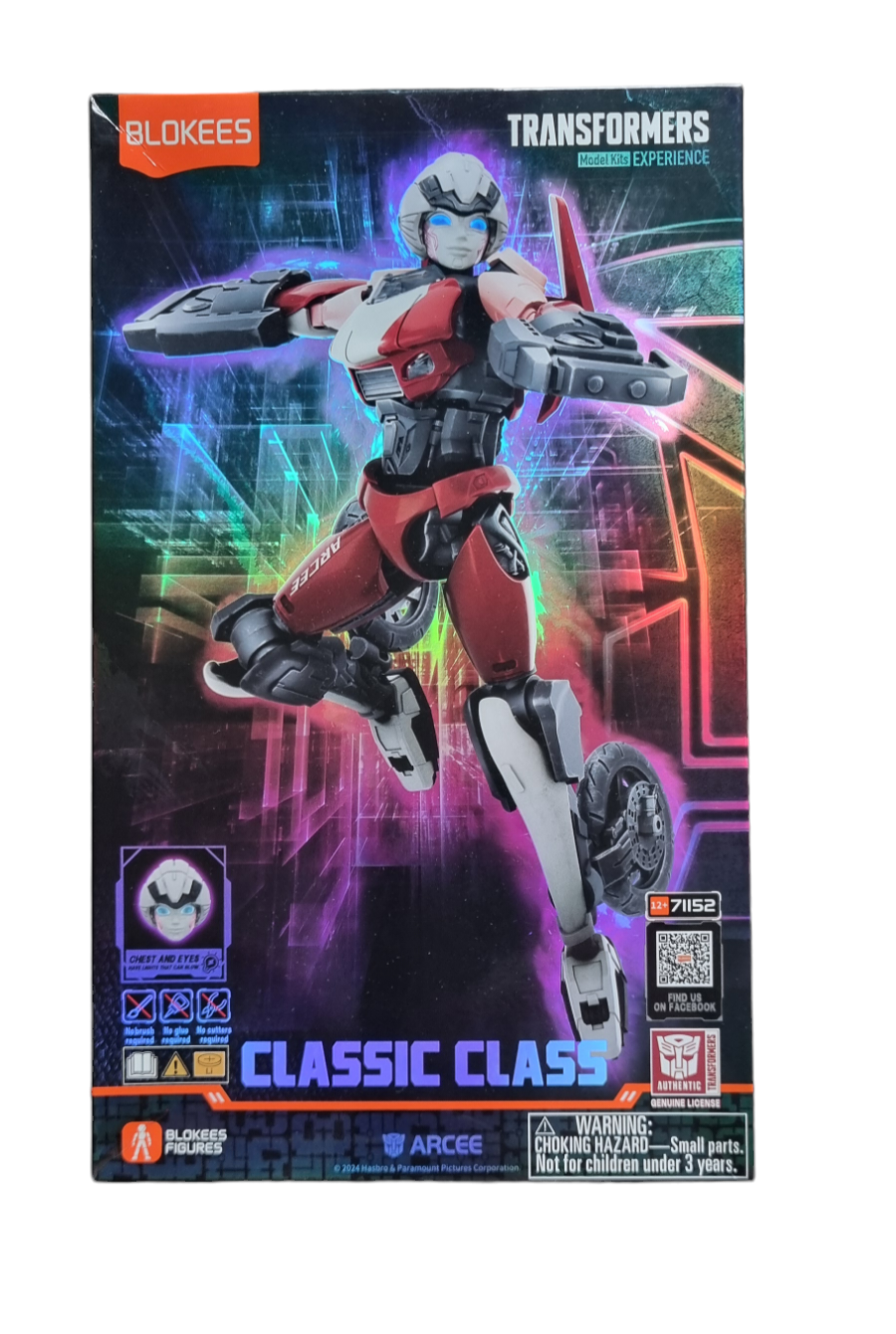 Action Figure Transformers Arcee Blokees Model Kit Classic Class 07