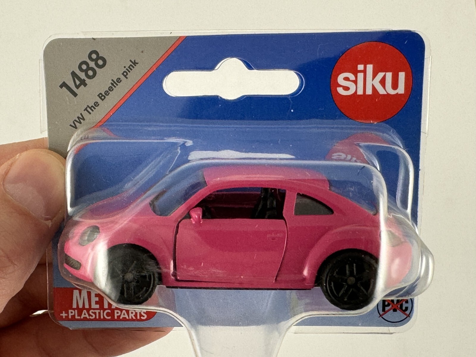 Siku Volkswagen The Beetle Fucsia 1488 diecast modellismo