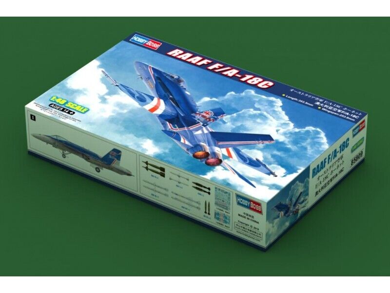 HOBBY BOSS 1/48 AEREO RAAF F/A-18C MODELLINO IN KIT
