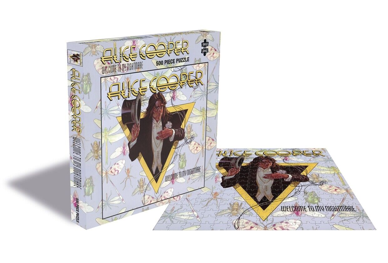 Alice Cooper Welcome To My Nightmare (500 Piece Jigsaw Puzzle)