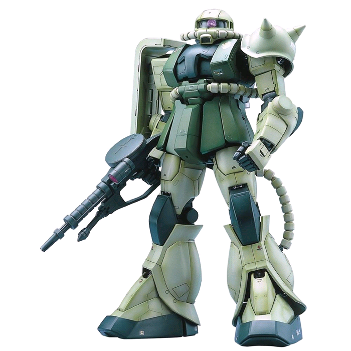 GUNDAM - 1/60 Zaku II MS-06F Green Perfect Grade Model Kit PG Bandai