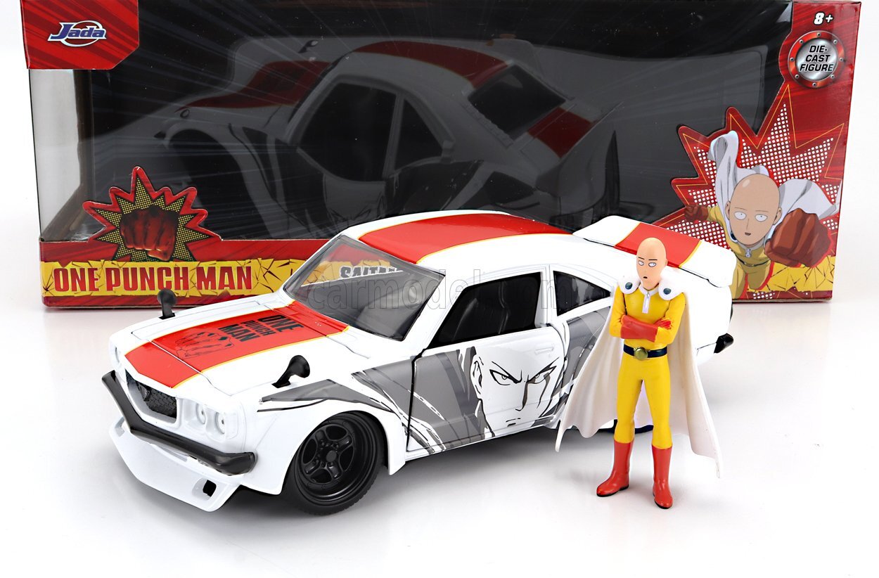 1/24 JADA - MAZDA - RX-3 WITH ONE PUNCH SAITAMA FIGURE 1974 253255058