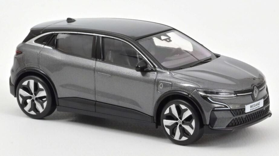 Norev 1:43 517920 Renault Megane E-Tech 100%Electric 2022 Grey/Black NEW