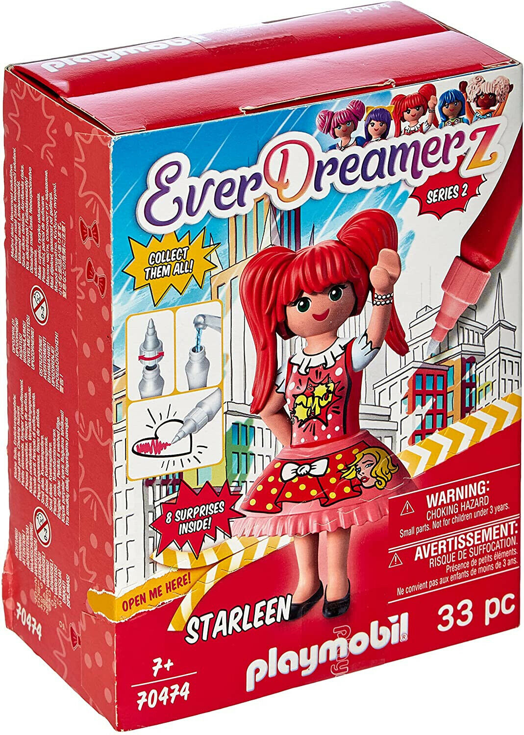 Originale PLAYMOBIL Everdreamerz 70474 Starleen - Comic World - New And Sealed