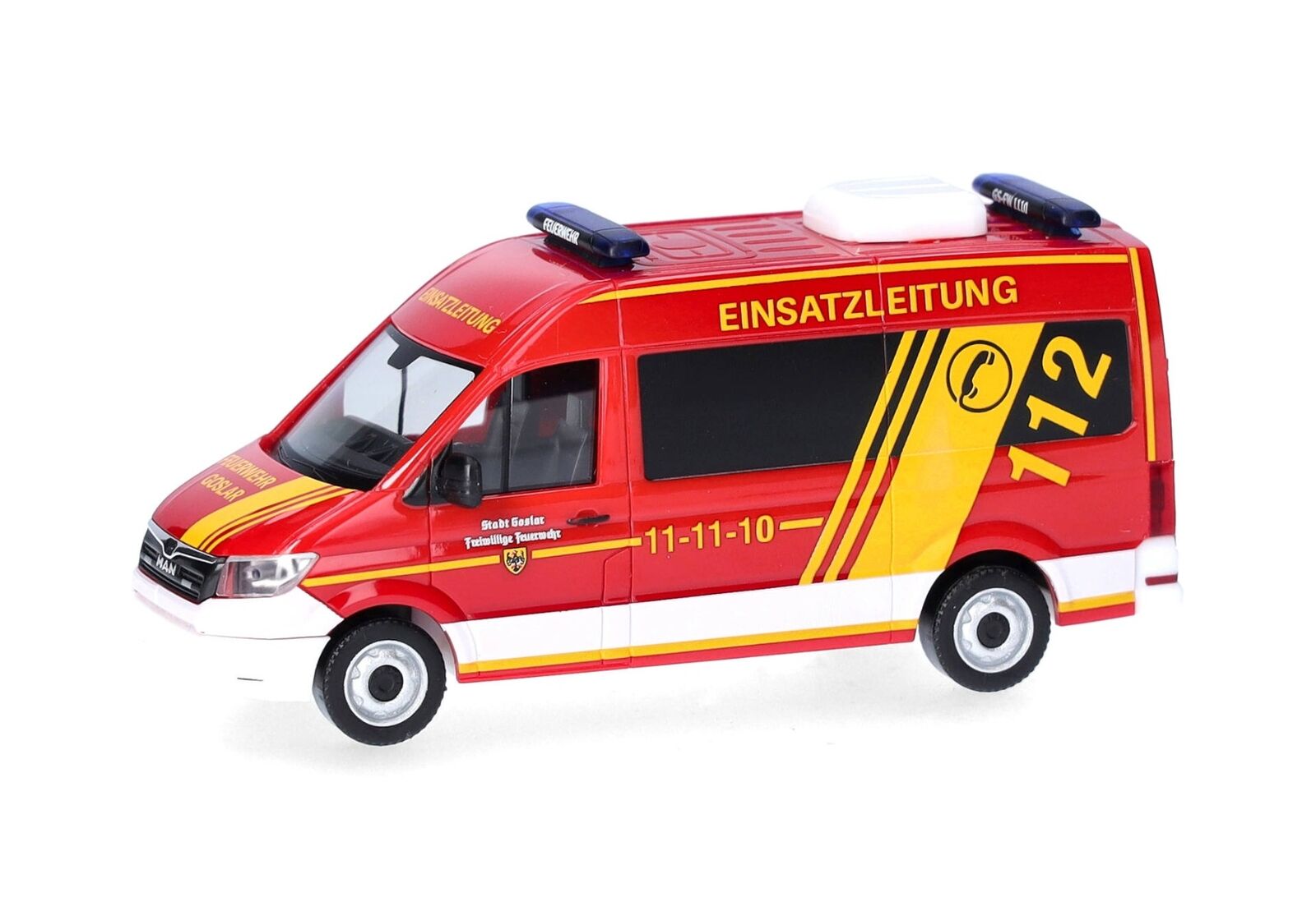 HERPA, MAN TGE HD Vigili del fuoco di Goslar, 1/87,  HER098045