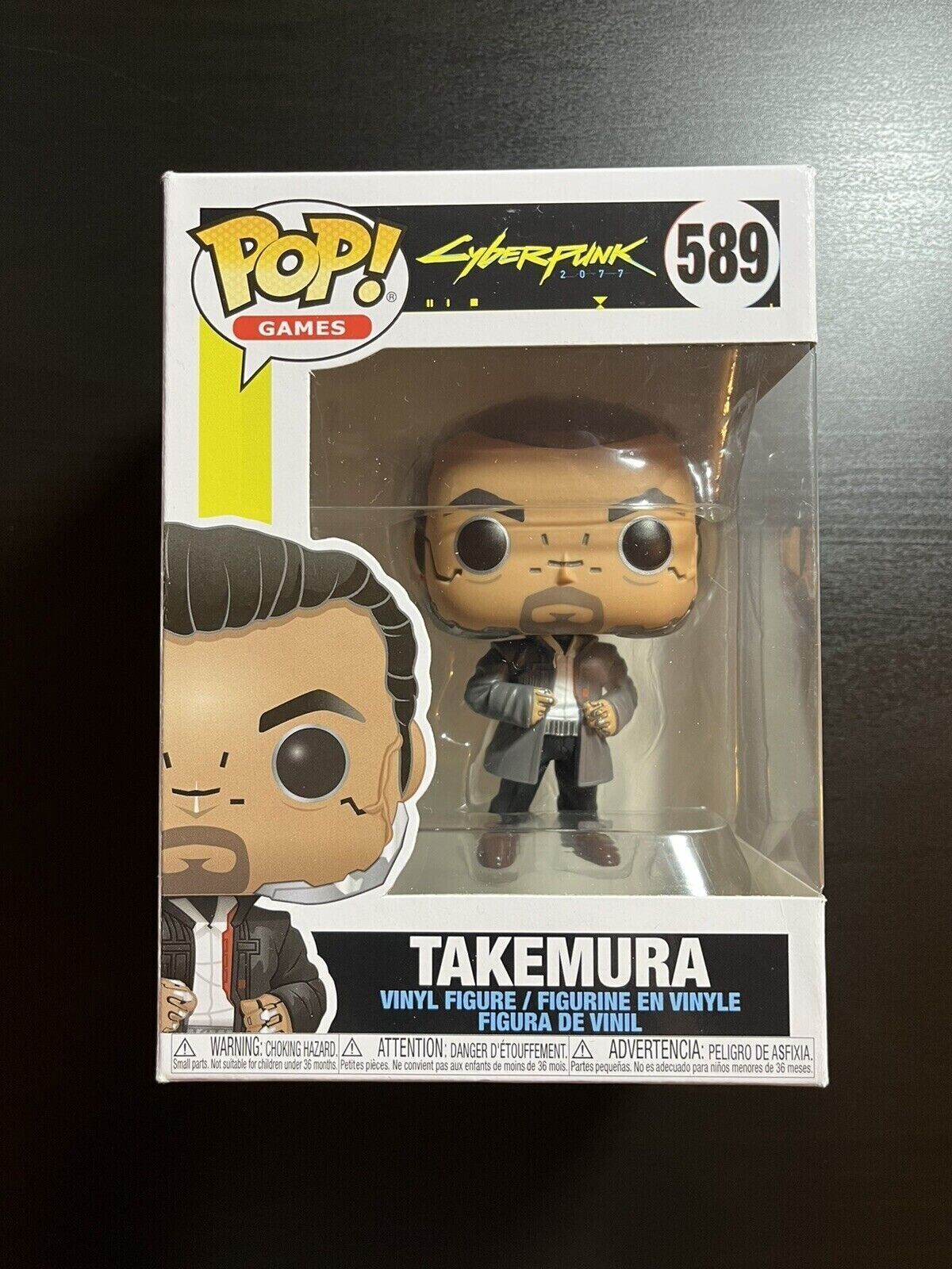 Funko POP Takemura #589 Cyberpunk 2077 Vinyl Action Figure