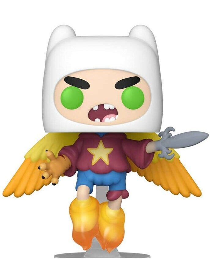 FUNKO POP ANIMATION ADVENTURE TIME WIZARD FINN 1077 VINYL FIGURE NEW!