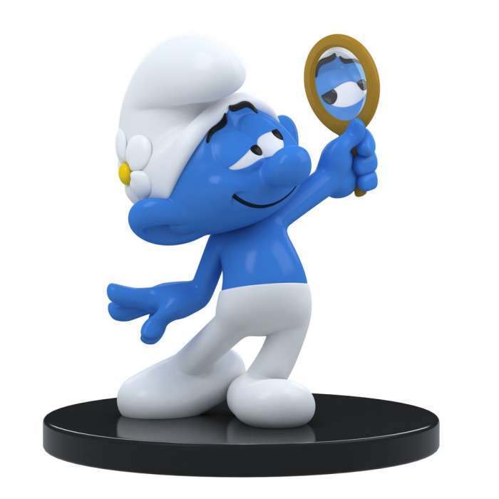79388 SMURFS VANITY SMURF RESIN FIGURE