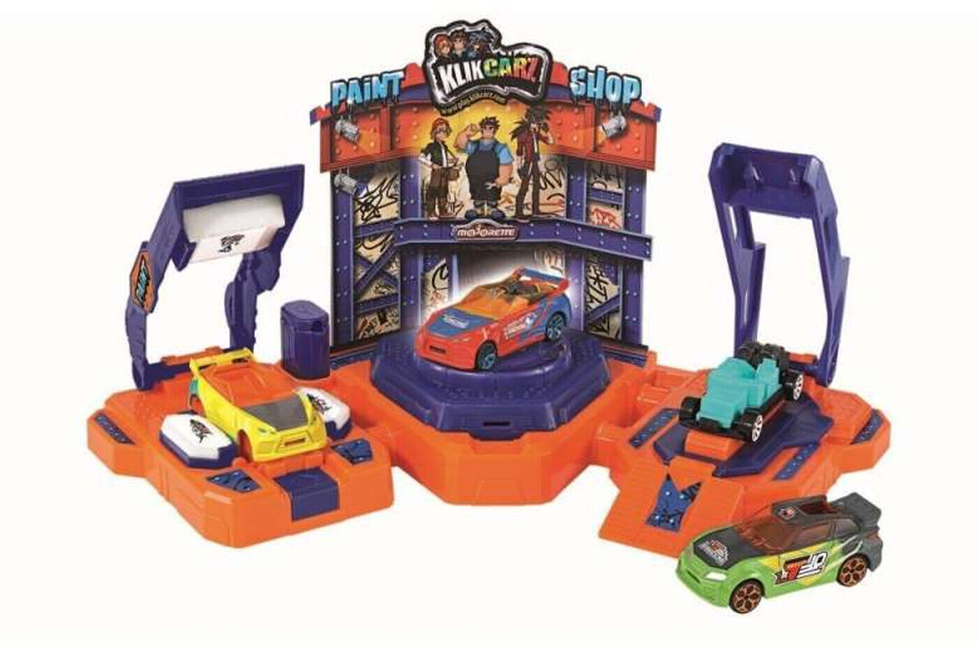 Gioco Officina di Verniciatura Giocattolo Automobili Paint Shop Station Bambino