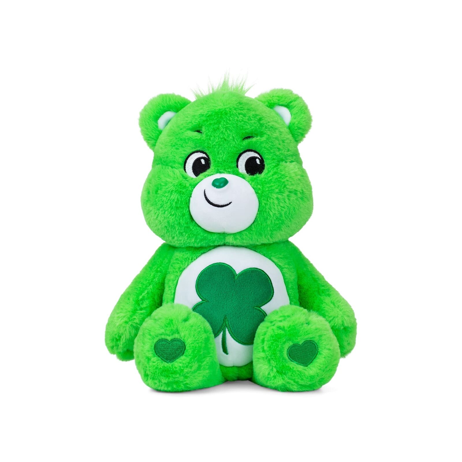 Care Bears 22064 14 Inch Medium Plush Good Luck Bear, Collectable Cute Plush Toy