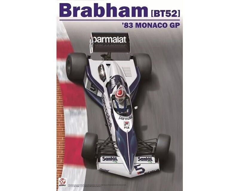 BEEMAX Brabham BT52 '83 Monaco GP 1:20 BX20002 modellismo