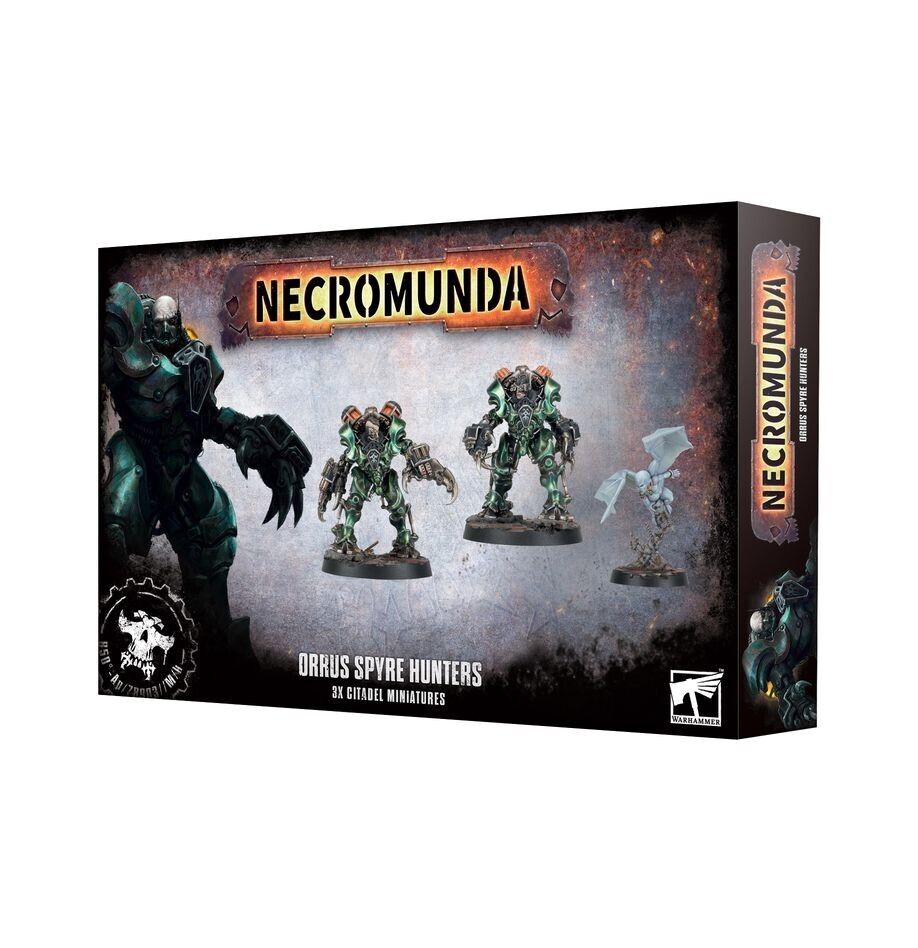 ORRUS SPYRE HUNTERS set di 3 miniature CITADEL warhammer NECROMUNDA età 12+