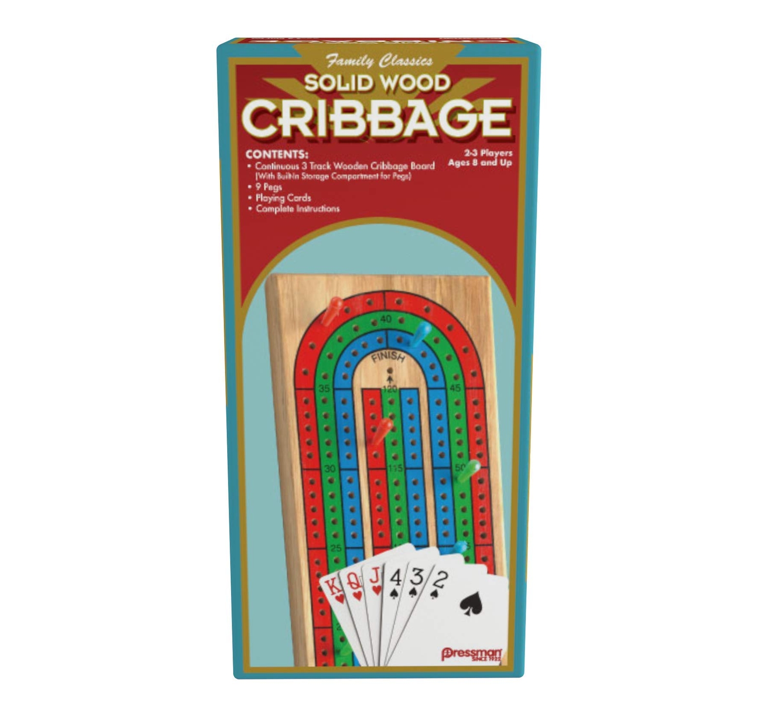 Pressman Toys Cribbage Board