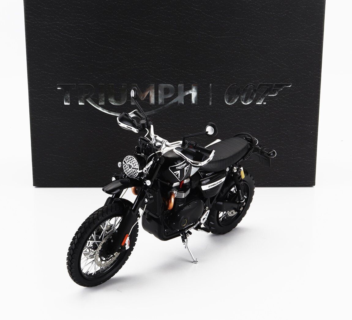 1/12 CORGI - TRIUMPH - 1200 SCRAMBLER 2019 - 007 JAMES BOND EDITION CC08402