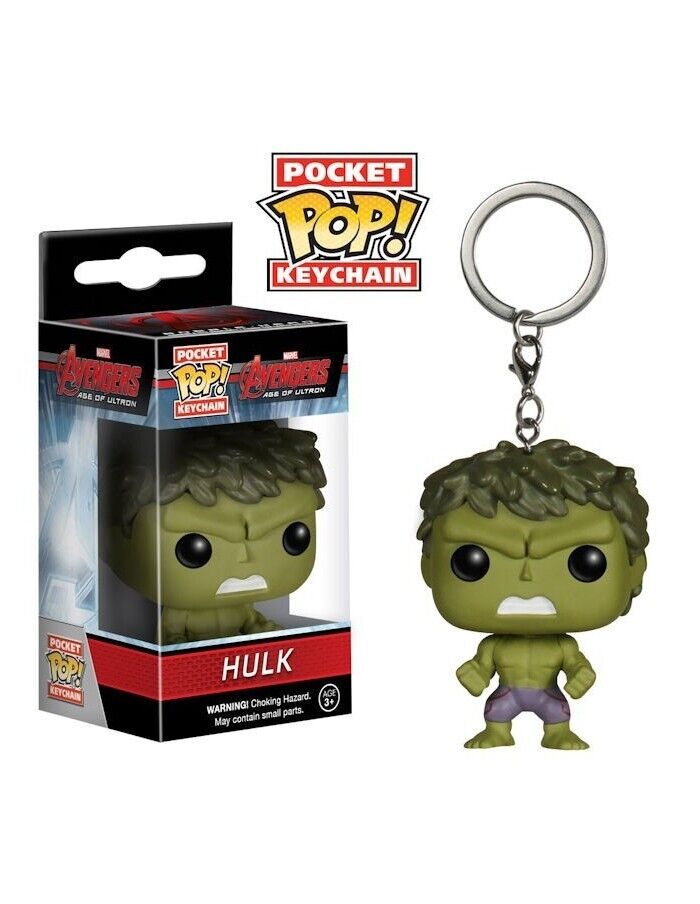 FUNKO POCKET POP KEYCHAIN PORTACHIAVI MARVEL HULK AVENGERS MINI FIGURE NEW!