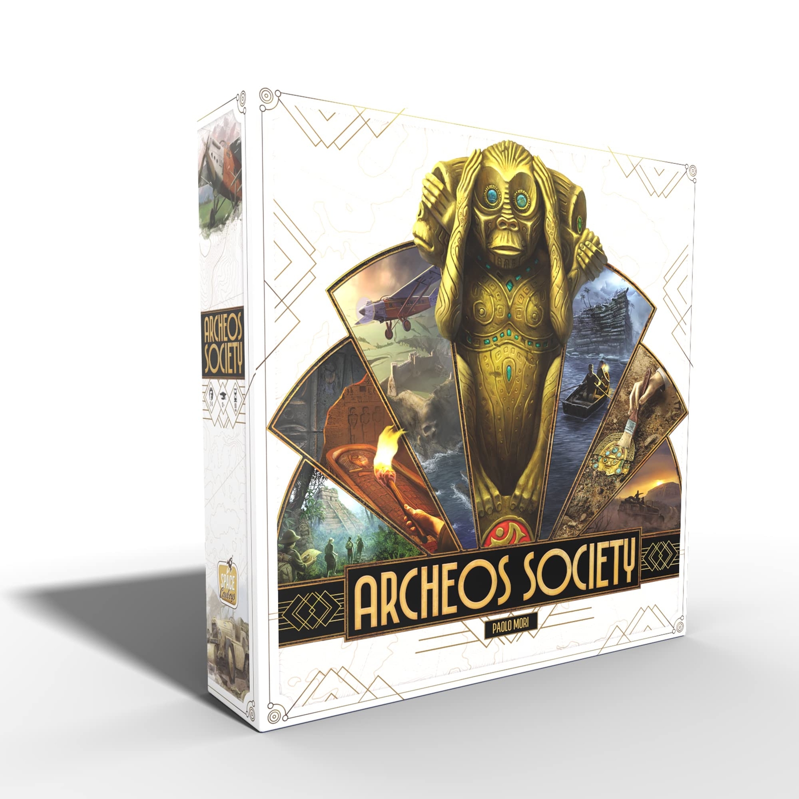 Space Cowboys   Archeos Society   Board Game   Ages 12+   2-6 Players   60 Minut