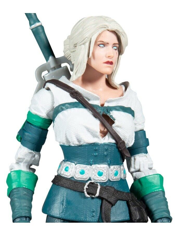 MCFARLANE THE WITCHER CIRI ELDER BLOOD DELUXE ACTION FIGURE NEW!