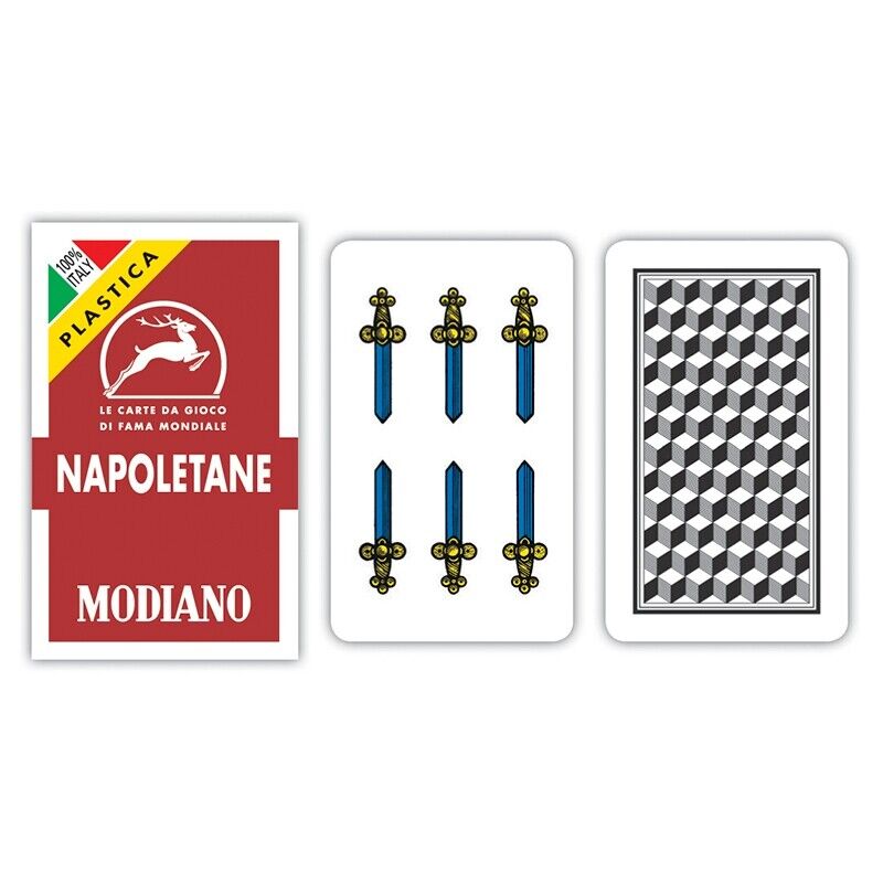 Carte Napoletane 100% PLASTICA Modiano