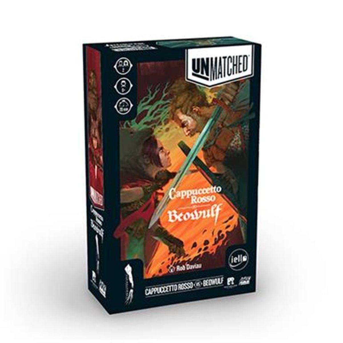 Unmatched Cappuccetto Rosso vs Beowulf - GIOCHI DA TAVOLO ITALIANO IELLO