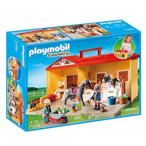PLAYMOBIL SCRIGNO STALLA DEI PONY
