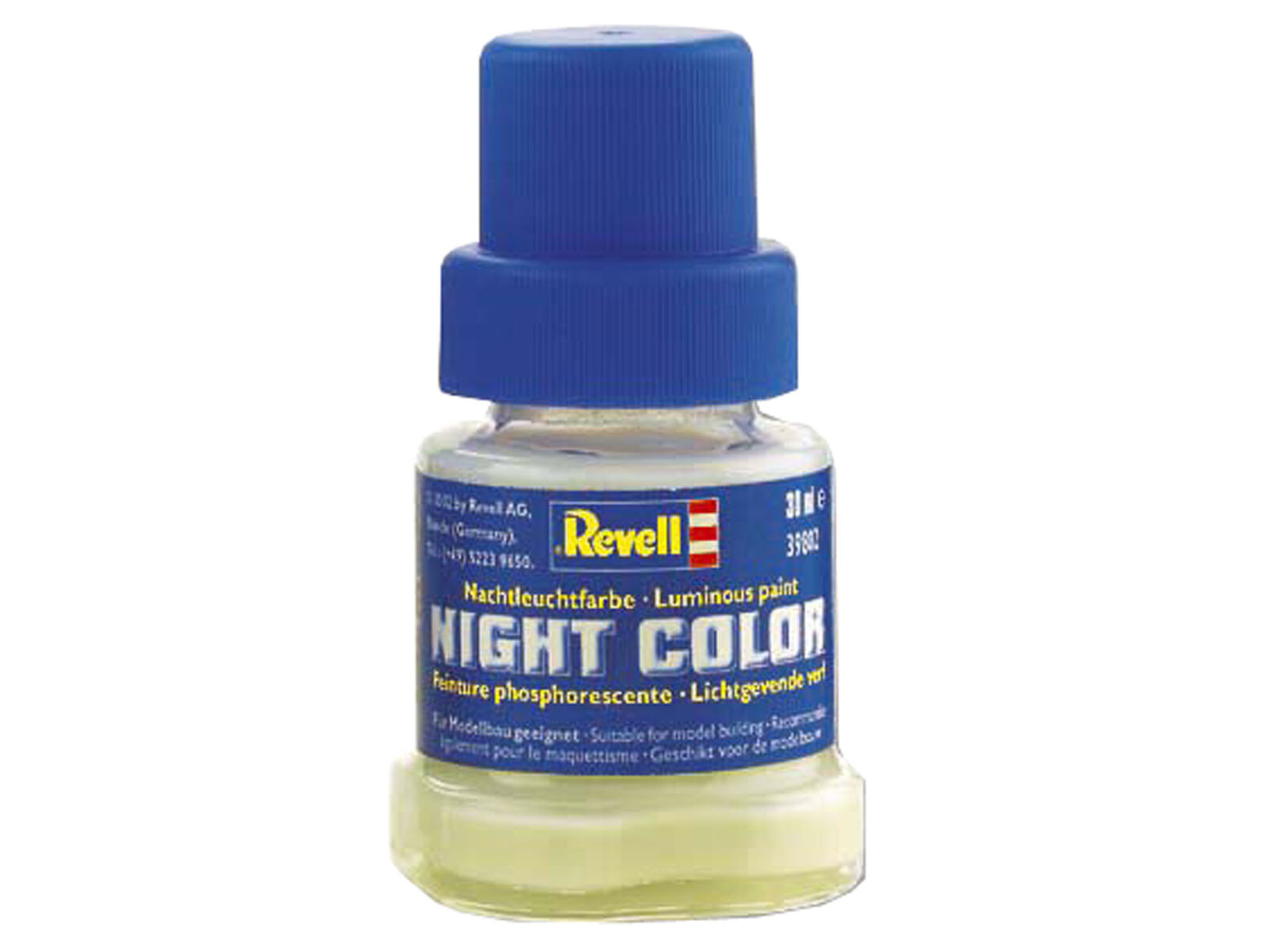 Night Color Luminous Paint FInish Bottle - Finitura Vernice Fosforescente 30ml