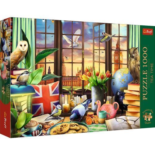 Trefl TRF10847 Puzzle da 1000 Pezzi Premium Plus - Tea Time: All Things British