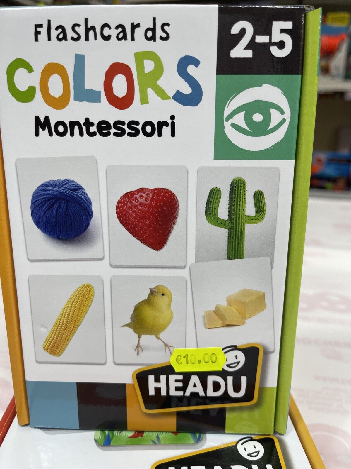 Headu HDUMU27859 Flashcards Colors Montessori