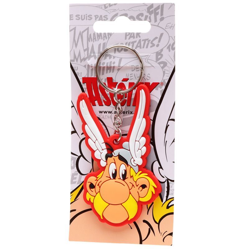 ASTERIX - ASTERIX PORTACHIAVI IN GOMMA RUBBER KEYCHAIN