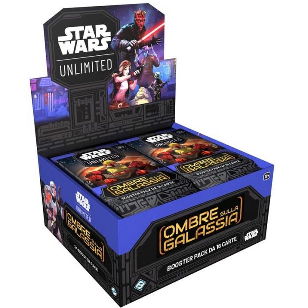 Star Wars Unlimited - Ombre sulla Galassia: Box da 24 Booster Pack GDT ITA