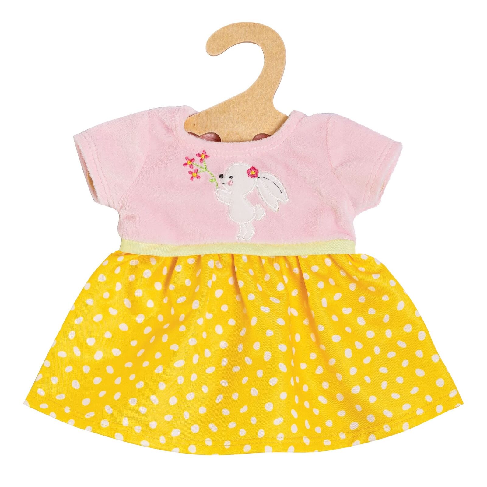 Heless 2360 2360 Bunny Lou Doll Clothes Dress with Rabbit Applique for Dolls and