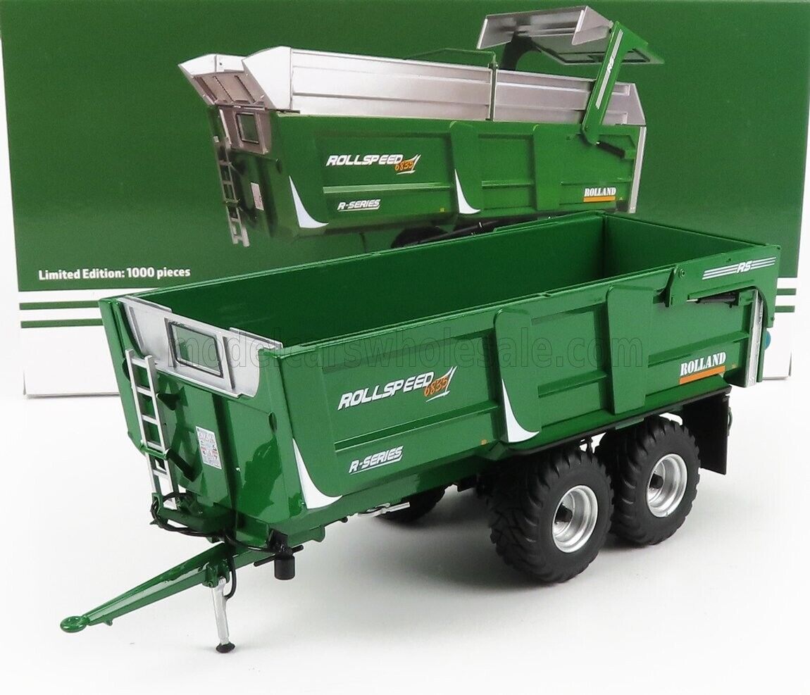 ROLLAND - ROLLSPEED 6835 2014 - TRAILER FOR TRACTOR - GREEN