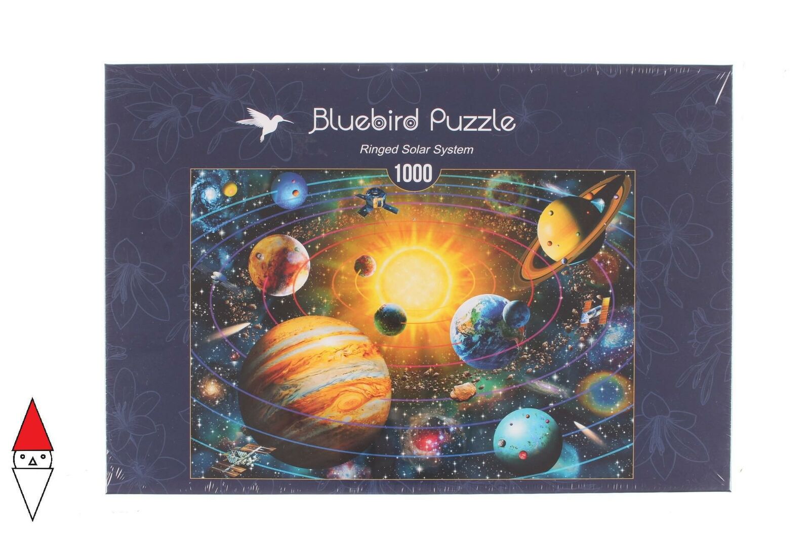 PUZZLE TEMATICO BLUEBIRD SPAZIO RINGED SOLAR SYSTEM 1000 PZ