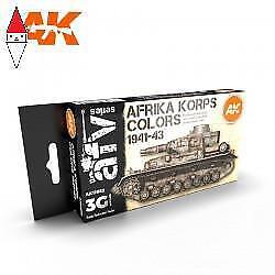 ACRILICO MODELLISMO AK INTERACTIVE AFRIKA KORPS