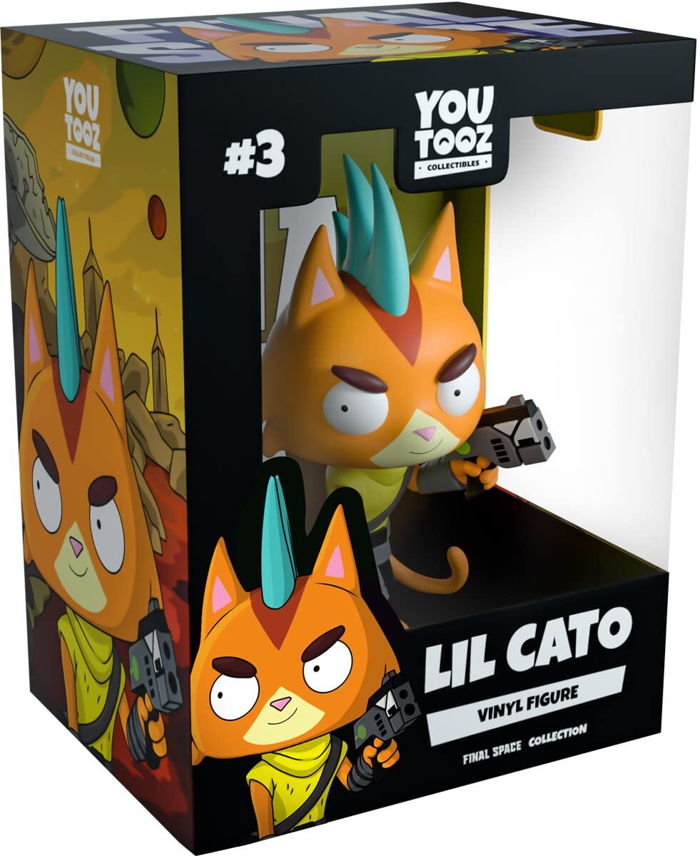 Youtooz Lil Cato 3.8" Vinyl Figure, Official Licensed Collectible from Final Spa