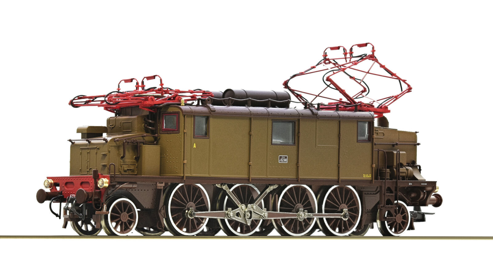 70467 Roco HO Locomotiva serie E.432.040 Trifase delle FS ep. III DCC SOUND 1:87