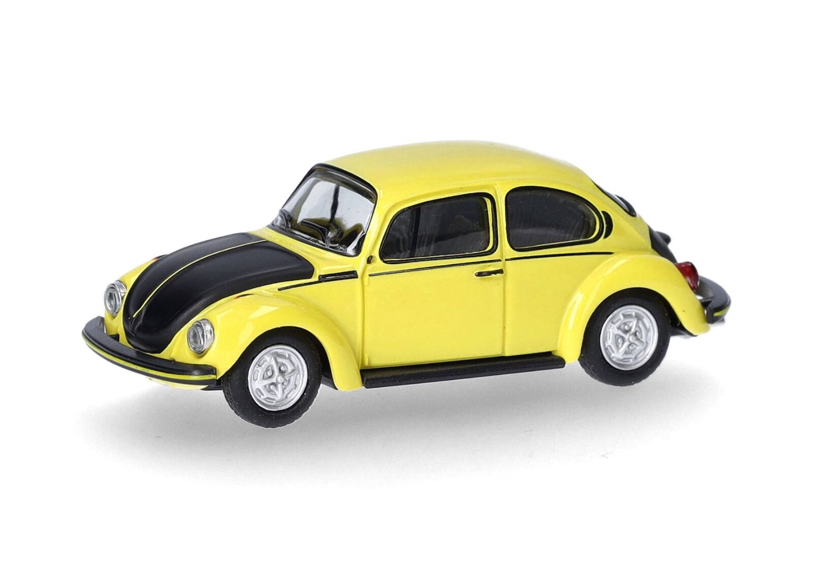 HERPA, VOLKSWAGEN Maggiolino 1303 Giallo e nero, 1/87,  HER421102