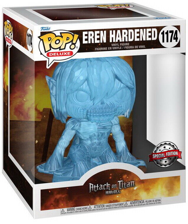 Attack On Titan Eren Hardened Special Edition POP Deluxe #1174 Vinyl Figure