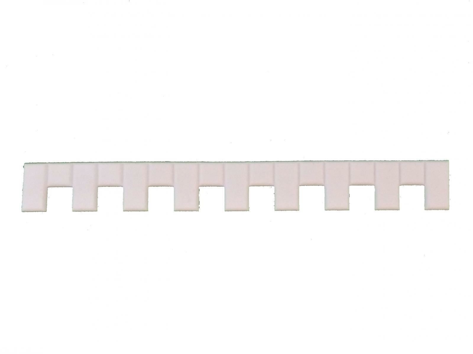 Bambole Casa Plastica Bianca Quoins 1:24 Decorativi Orlo Costruttori Fai da Te