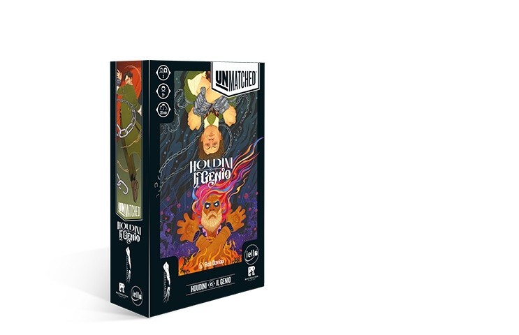 UNMATCHED gioco da tavolo o espansione HOUDINI VS IL GENIO darkalamaro IN ITALIA