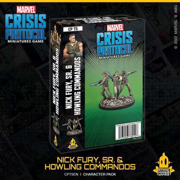 Marvel Crisis Protocol: Nick Fury Sr and Howling Commandos