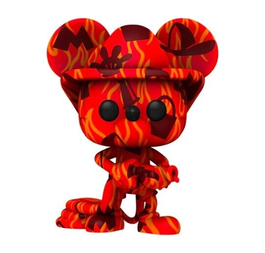 Disney Mickey's Firefighter Mickey Exclusive POP Artist Series #19 Vinyl Figure