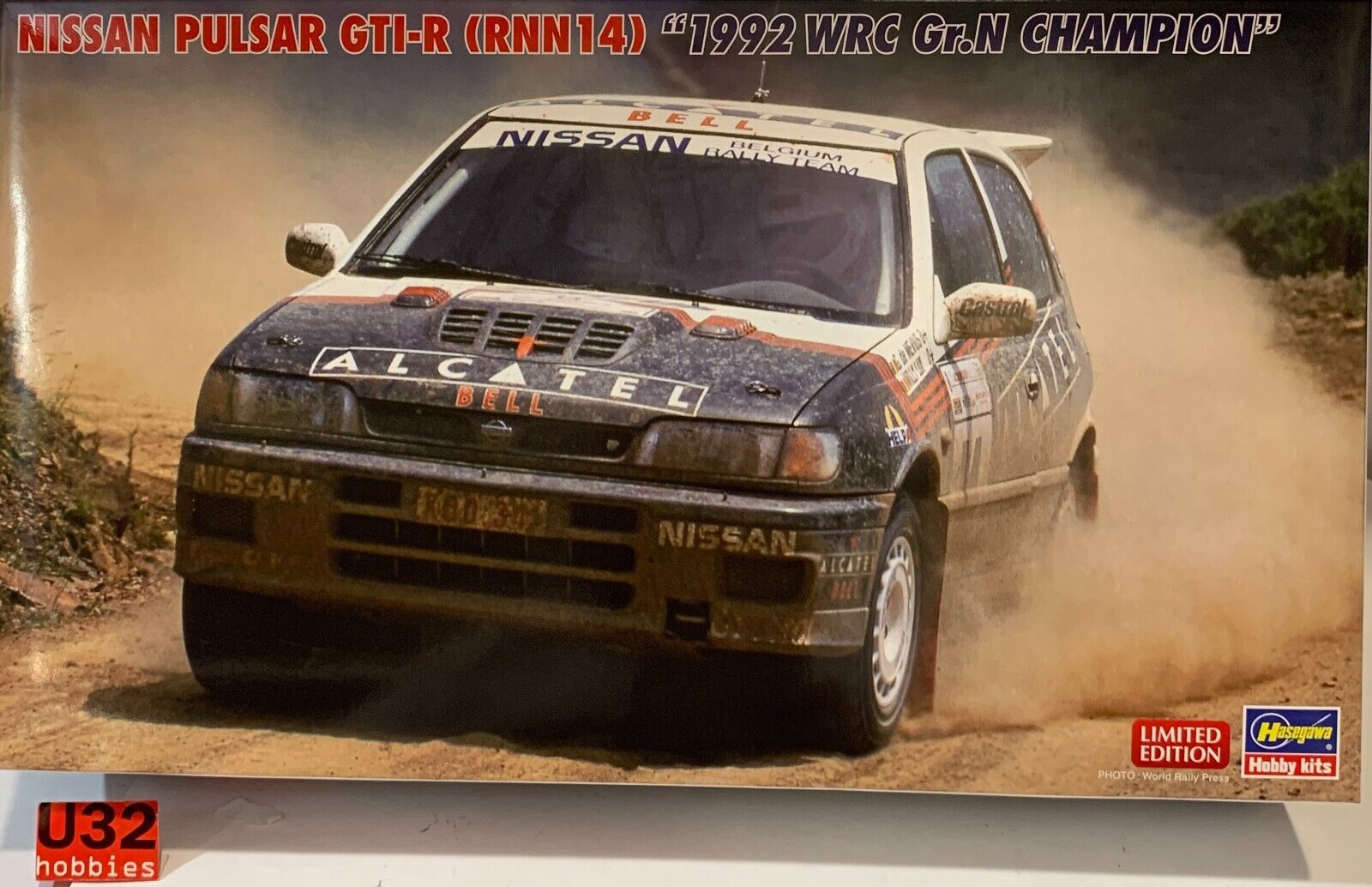 Hasegawa 20676 Kit 1/24 Nissan Pulsar Sunny Gti-R (RNN14) 1992 WRC Gr.n