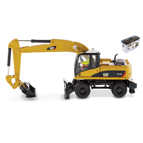 CAT M318D WHEELED EXCAVATOR 1:87 Diecast Master Mezzi Industriali Die Cast