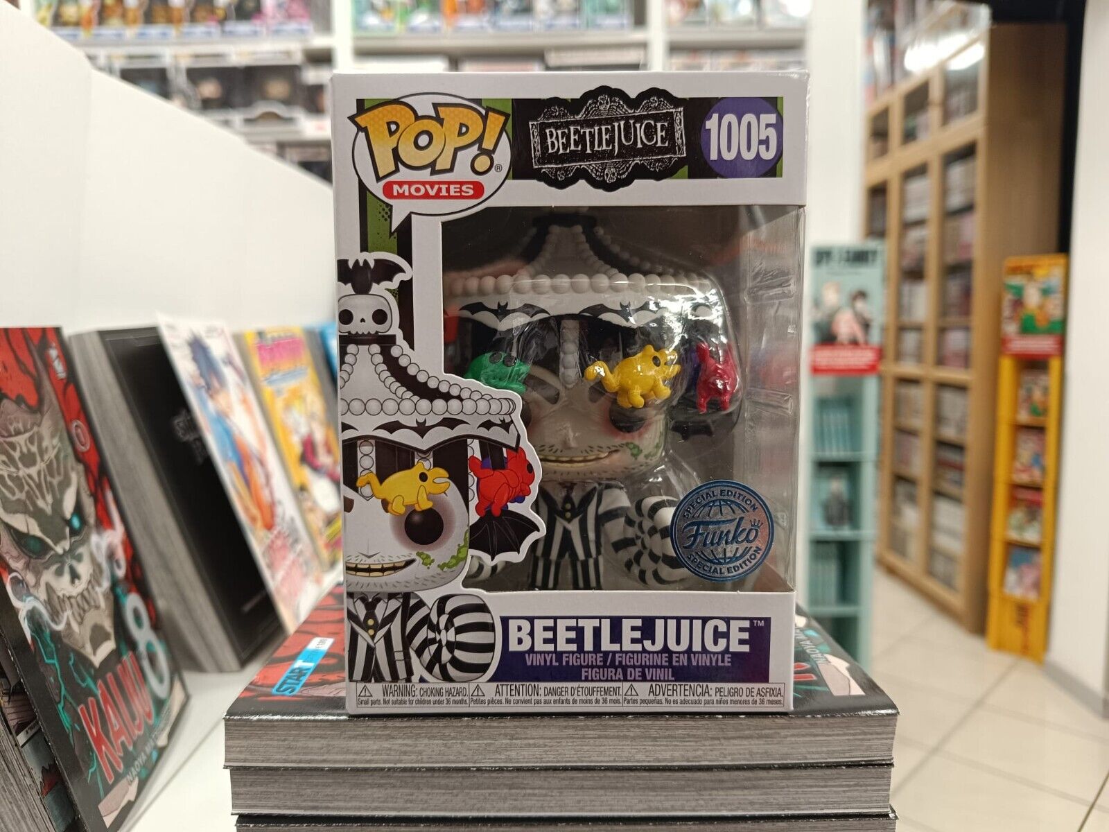 FUNKO POP! BEETLEJUICE 1005 - SPECIAL EDITION - ORIGINAL VINYL + PROTECTOR