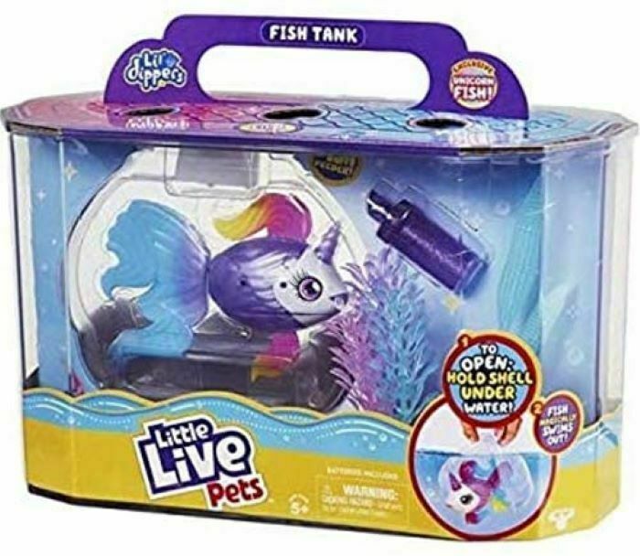LITTLE LIVE PETS AQUARITOS PESCIOLINO CON ACQUARIO LP100000